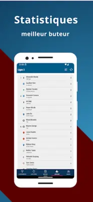 Ligue 2 android App screenshot 1